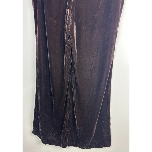 NWT  J. Crew Velvet City Fit Pants Relaxed Straight Leg Brown Size 16 Vtg Y2k - Picture 13 of 15